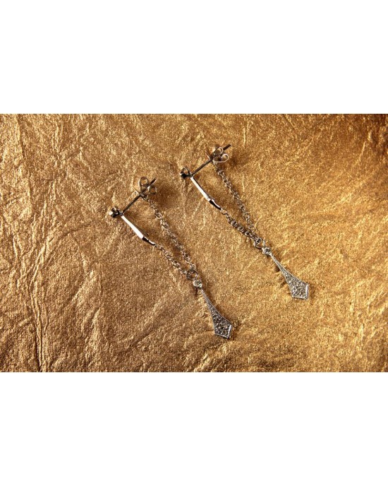 Diamond Trinket on Gold Chain Diamond Trinket on Gold Chain