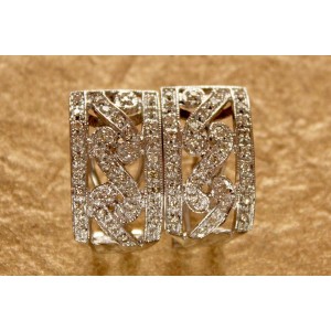 Diamond Half Balis Earring