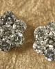 Diamond Conventional Cluster Earring