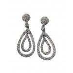 Pear Shape Diamond Earrings