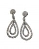 Pear Shape Diamond Earrings