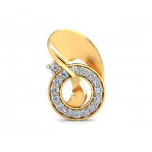 Olivia Diamond Earrings in Gold