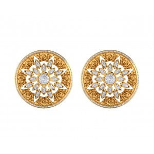 Viny Diamond Earrings in 18k hallmarked gold with certified diamonds