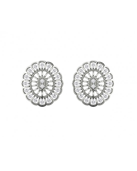 Unika Diamond Earrings in 18k gold