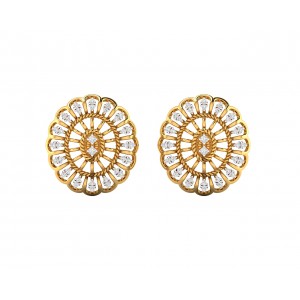 Unika Diamond Earrings in 18k gold