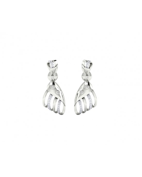 Unice Diamond earrings in 18k gold