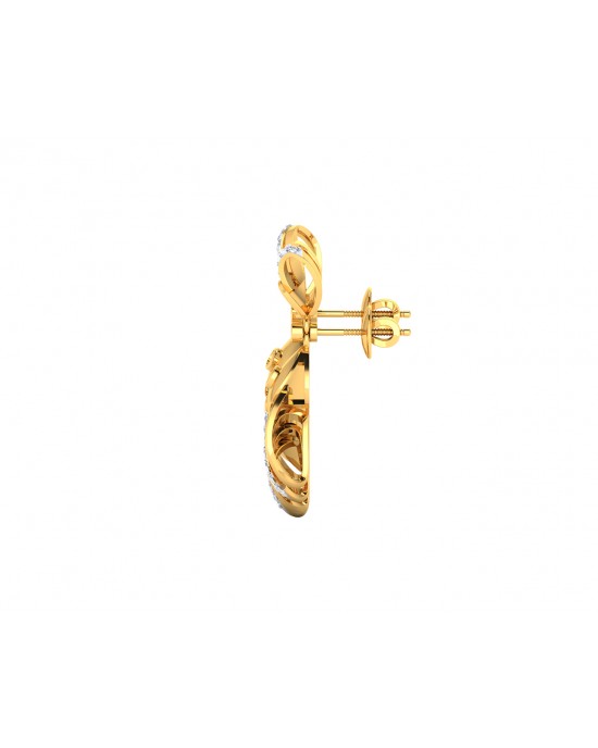 Unice Diamond earrings in 18k gold