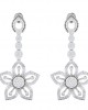 Florina Diamond Dangle drop earrings set in 18k gold