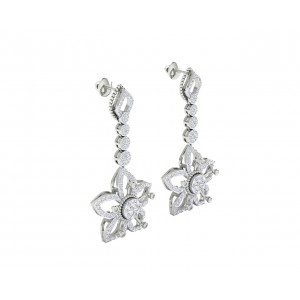 Florina Diamond Dangle drop earrings set in 18k gold