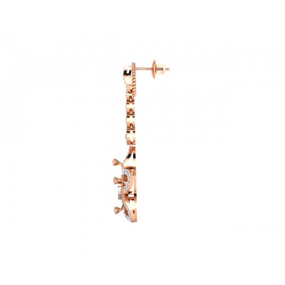 Florina Diamond Dangle drop earrings set in 18k gold