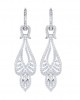 Rena Diamond Dangle drop earrings in Gold