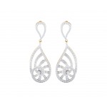 Venna Diamond Danglers in 18k gold