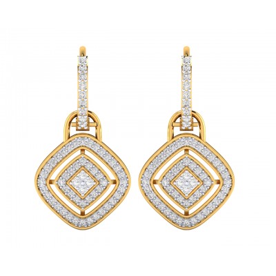 Raby Diamond Earrings in your choice of Gold, white gold or two tone gold