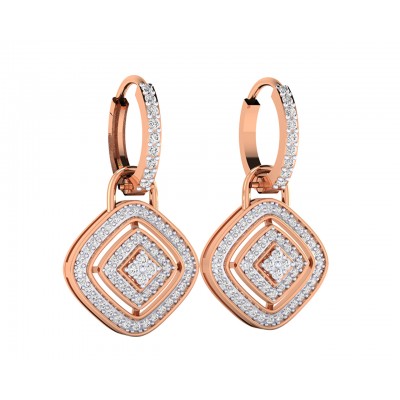 Raby Diamond Earrings in your choice of Gold, white gold or two tone gold