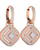 Raby Diamond Earrings in your choice of Gold, white gold or two tone gold