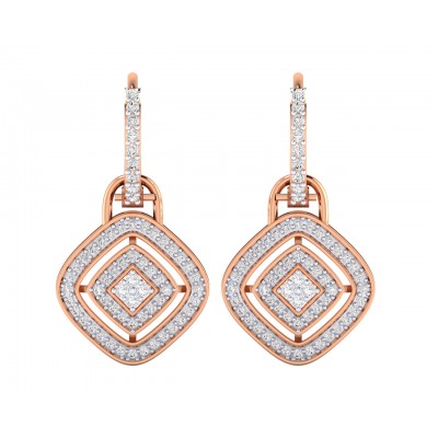Raby Diamond Earrings in your choice of Gold, white gold or two tone gold