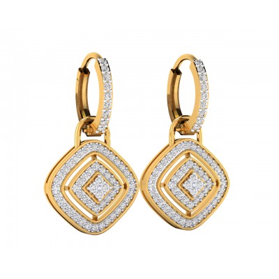 Raby Diamond Earrings in your choice of Gold, white gold or two tone gold