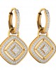 Raby Diamond Earrings in your choice of Gold, white gold or two tone gold