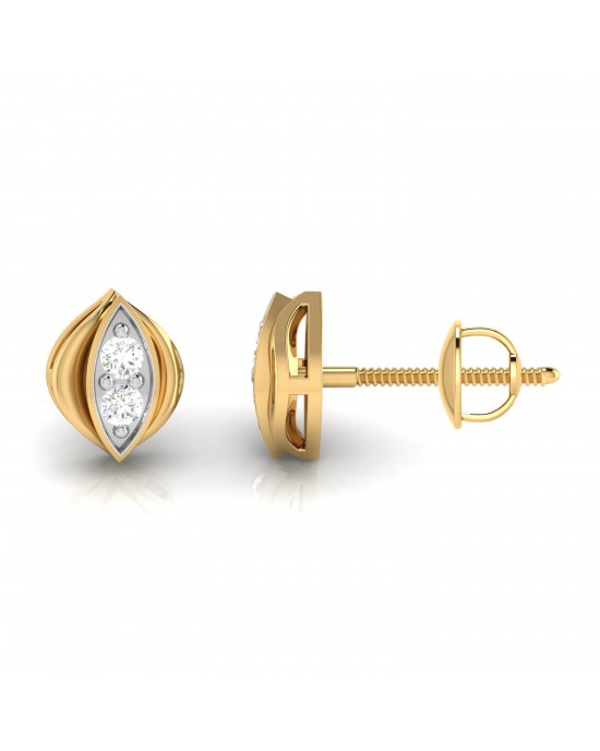 Kandy Diamond Studs in 14k  Gold