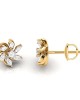 Harley Diamond Studs in 14k Gold