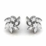 Harley Diamond Studs in 14k Gold