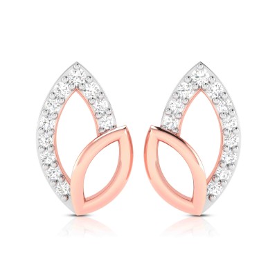 Belle Diamond Studs in 14k Gold