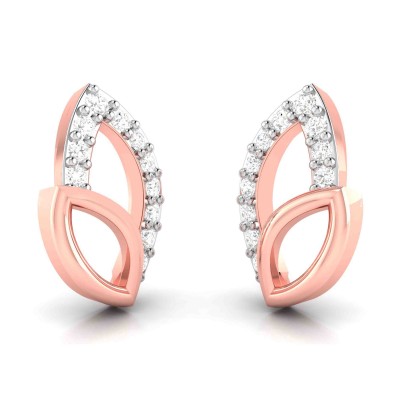 Belle Diamond Studs in 14k Gold
