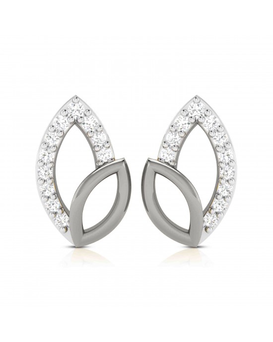 Belle Diamond Studs in 14k Gold