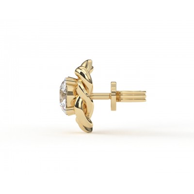 Olivia Diamond Earring in 14k Gold