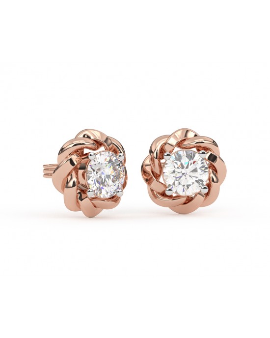 Olivia Diamond Earring in 14k Gold