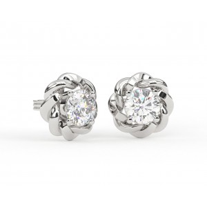 Olivia Diamond Earring in 14k Gold