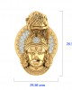 Divine Hanuman Pendant in Gold