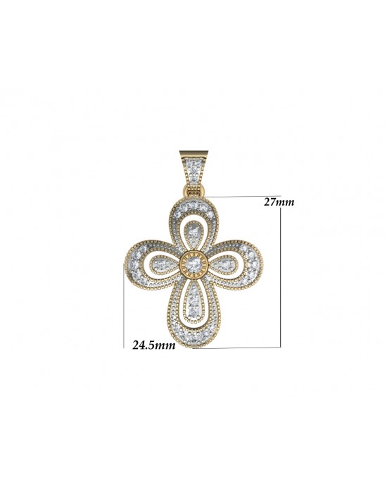 Diamond Cross pendant