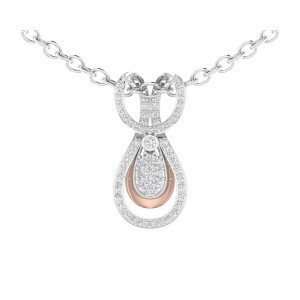 Ame diamond pendant in gold