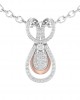 Ame diamond pendant in gold