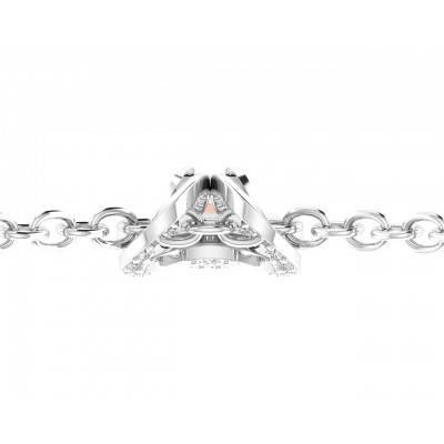 Ame diamond pendant in gold