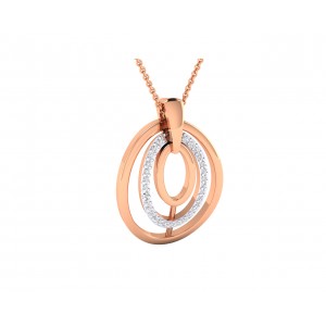 Taya Diamond Pendant in Gold