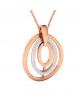 Taya Diamond Pendant in Gold