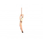 Taya Diamond Pendant in Gold