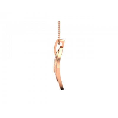 Taya Diamond Pendant in Gold