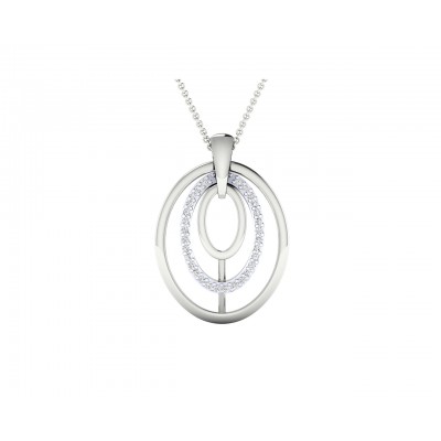 Taya Diamond Pendant in Gold