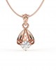 Naomi Diamond Pendant in 14k  Gold