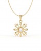 Peggy Diamond Pendant in 14k Gold