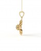 Peggy Diamond Pendant in 14k Gold