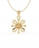 Peggy Diamond Pendant in 14k Gold