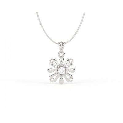 Peggy Diamond Pendant in 14k Gold