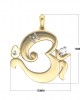 Om Ganesh Gold Pendant