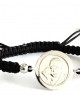 Jai Guruji Bracelet in silver for Girls