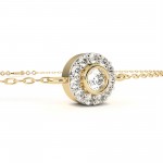 Sheena Lab Grown Diamond Bracelet on Chain in Gold
