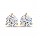 Diva Lab Grown Diamond Earstuds in Gold